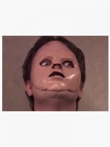 The Office Face Masks - THE OFFICE DWIGHT MASK FIRST AID FAIL CPR Flat ...