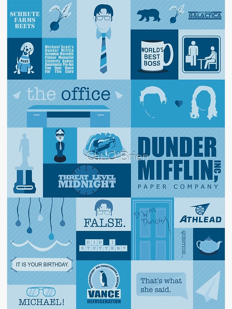 Dunder Mifflin Paper Co - The Office - Posters and Art Prints