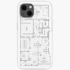 The Office Floor Plan iPhone Soft Case RB1801 product Offical The Office Merch