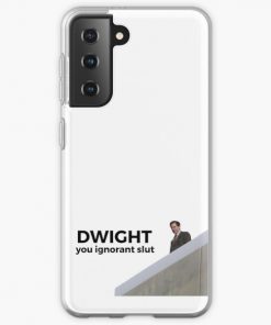 Dwight, You Ignorant Slut - The Office (U.S.) Samsung Galaxy Soft Case RB1801 product Offical The Office Merch