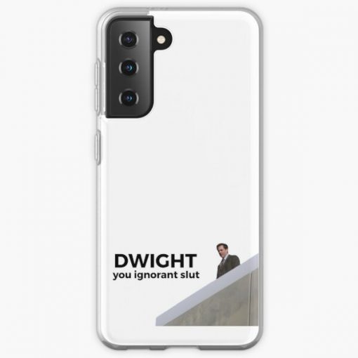 Dwight, You Ignorant Slut - The Office (U.S.) Samsung Galaxy Soft Case RB1801 product Offical The Office Merch