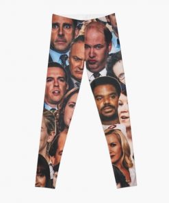 The Office Collage  Leggings RB1801 product Offical The Office Merch