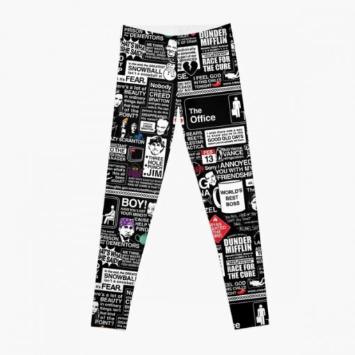 Wise Words From The Office - The Office Quotes Leggings RB1801 product Offical The Office Merch