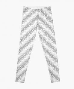 The Office pilot episode script (us) Leggings RB1801 product Offical The Office Merch