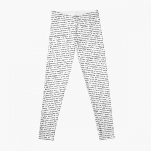 The Office pilot episode script (us) Leggings RB1801 product Offical The Office Merch