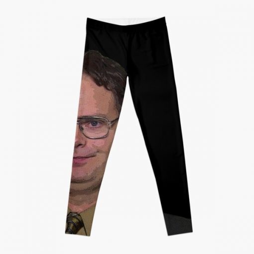 DWIGHT SCHRUTE The Office TV Show Funny NBC Leggings RB1801 product Offical The Office Merch