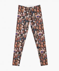 The Office Faces Collage Leggings RB1801 product Offical The Office Merch