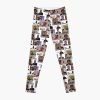 The Office US Montage, Dwighst Schute, Michael Scott, Gifts, Collage Leggings RB1801 product Offical The Office Merch