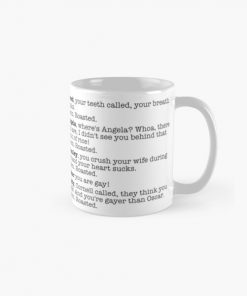 Boom. Roasted. The Office Classic Mug RB1801 product Offical The Office Merch