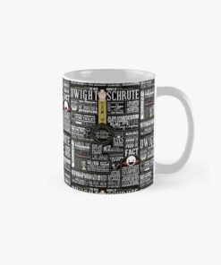 The Wise Words of Dwight Schrute (Dark Tee) Classic Mug RB1801 product Offical The Office Merch
