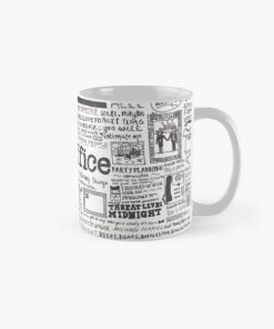 A Visual Representation of the Office Classic Mug RB1801 product Offical The Office Merch