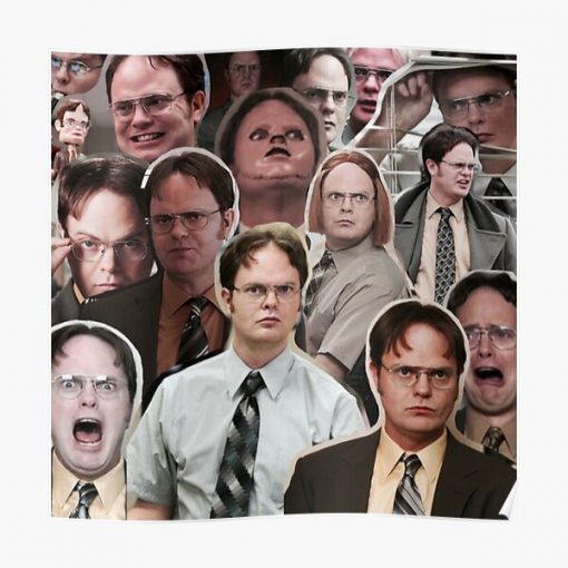 Dwight Schrute - The Office Poster RB1801 product Offical The Office Merch
