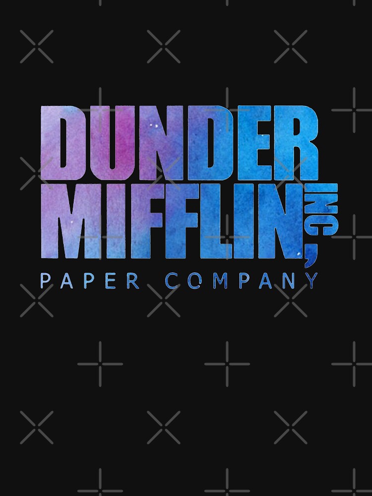 Office Dunder Mifflin Logo Fleece Blanket