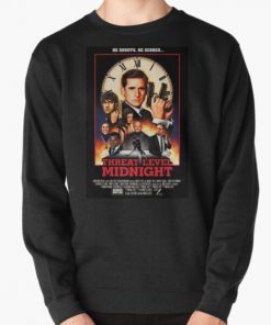 Threat Level Midnight Pullover Sweatshirt RB1801 product Offical The Office Merch