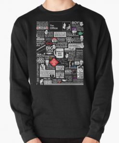 Wise Words From The Office - The Office Quotes Pullover Sweatshirt RB1801 product Offical The Office Merch