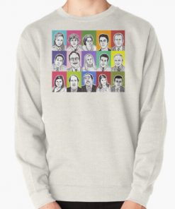 The Office Cast Pullover Sweatshirt RB1801 product Offical The Office Merch