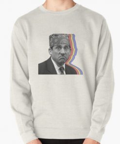 Prison Mike Layered Pullover Sweatshirt RB1801 product Offical The Office Merch