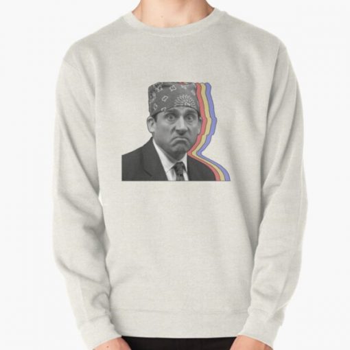 Prison Mike Layered Pullover Sweatshirt RB1801 product Offical The Office Merch