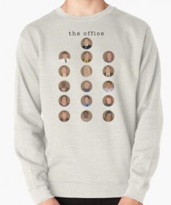 The Office Minimalist Cast Pullover Sweatshirt RB1801 product Offical The Office Merch