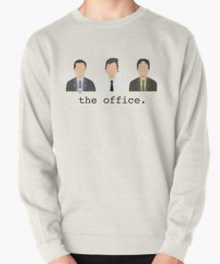 Jim, Dwight, Michael- The Office Pullover Sweatshirt RB1801 product Offical The Office Merch