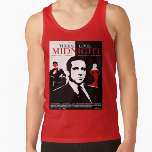 The Office: Threat Level Midnight Movie Poster Tank Top RB1801 product Offical The Office Merch