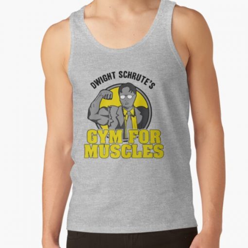 GYM FOR MUSCLES DWIGHT SCHRUTE'S Tank Top RB1801 product Offical The Office Merch