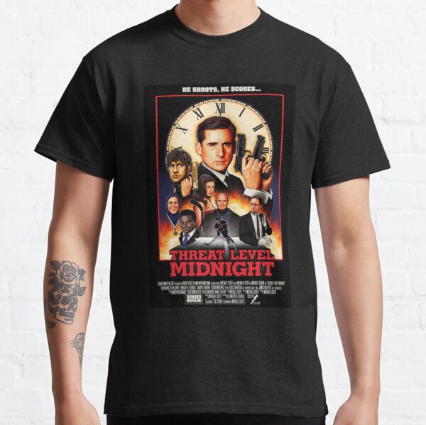 The Office T-Shirts - Threat Level Midnight Classic T-Shirt RB1801