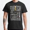 The Wise Words of Dwight Schrute (Dark Tee) Classic T-Shirt RB1801 product Offical The Office Merch