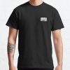 The Office Dundler Mifflin Paper Company Logo White on Black Classic T-Shirt RB1801 product Offical The Office Merch
