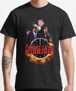 THREAT LEVEL MIDNIGHT Classic T-Shirt RB1801 product Offical The Office Merch