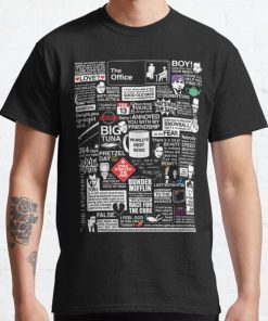 Wise Words From The Office - The Office Quotes Classic T-Shirt RB1801 product Offical The Office Merch