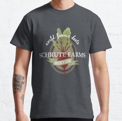 Schrute Farms - The office Classic T-Shirt RB1801 product Offical The Office Merch