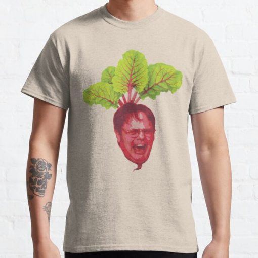 The Office: Dwight Schrute Beet Classic T-Shirt RB1801 product Offical The Office Merch