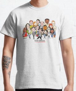 The Office Cast Tv Classic T-Shirt RB1801 product Offical The Office Merch