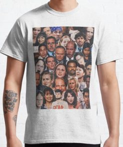 The Office Collage  Classic T-Shirt RB1801 product Offical The Office Merch