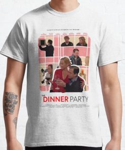 The Office Dinner Party Poster Classic T-Shirt RB1801 product Offical The Office Merch