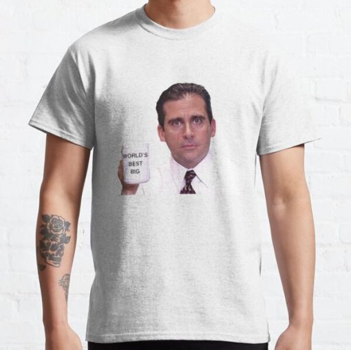 The Office Big Little Classic T-Shirt RB1801 product Offical The Office Merch