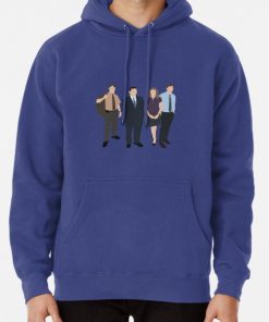 The Office US - Line Up Pullover Hoodie RB1801 product Offical The Office Merch