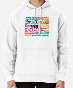 The Office Quotes Pullover Hoodie RB1801 product Offical The Office Merch