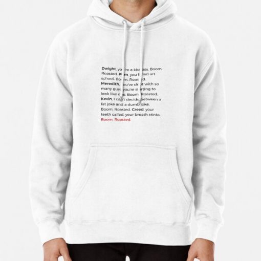 The Office - Boom. Roasted. Pullover Hoodie RB1801 product Offical The Office Merch