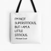 I'm Not Superstitious, But I Am A Little Stitious - Michael Scott (The Office) All Over Print Tote Bag RB1801 product Offical The Office Merch