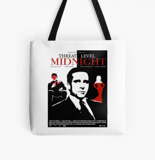 The Office: Threat Level Midnight Movie Poster All Over Print Tote Bag RB1801 product Offical The Office Merch