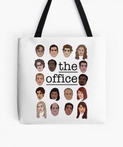 The Office Crew All Over Print Tote Bag RB1801 product Offical The Office Merch