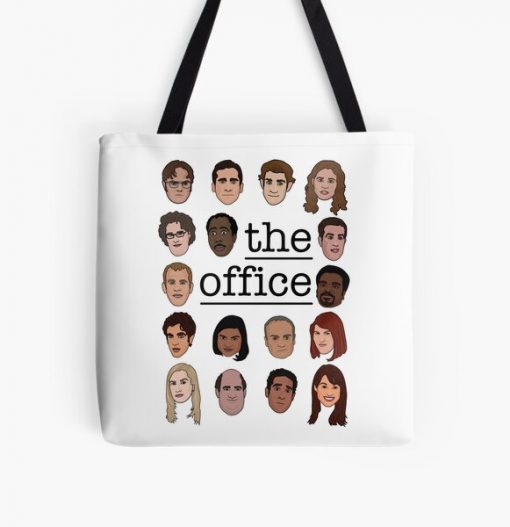The Office Crew All Over Print Tote Bag RB1801 product Offical The Office Merch