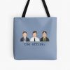 Jim, Dwight, Michael- The Office All Over Print Tote Bag RB1801 product Offical The Office Merch