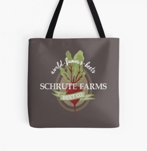 Schrute Farms - The office All Over Print Tote Bag RB1801 product Offical The Office Merch