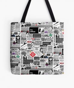 Wise Words From The Office - The Office Quotes (Variant) All Over Print Tote Bag RB1801 product Offical The Office Merch