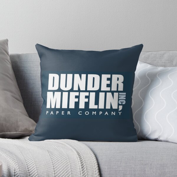 The Office Pillows - Dunder Mifflin - The Office Throw Pillow RB1801 | The  Office Merch Shop