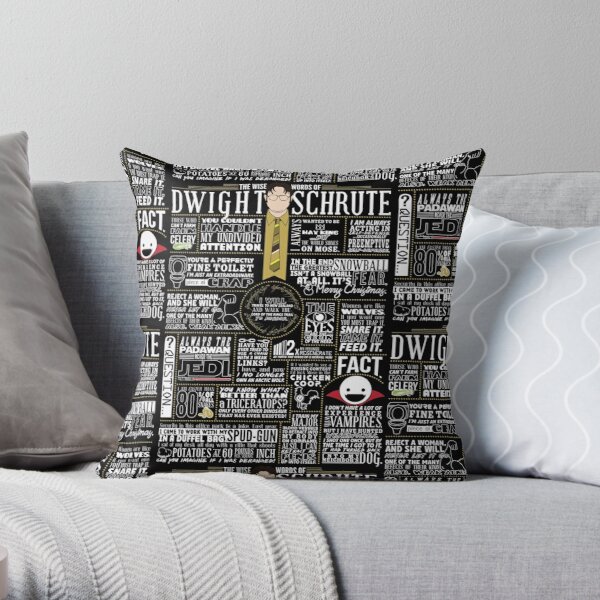 The Office Pillows - Dunder Mifflin - The Office Throw Pillow RB1801 | The  Office Merch Shop