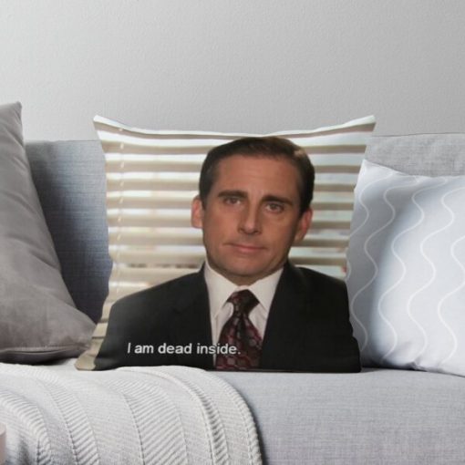 The Office Throw Pillow RB1801 product Offical The Office Merch